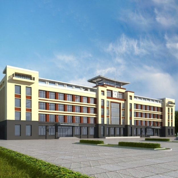 学校建筑3D模型